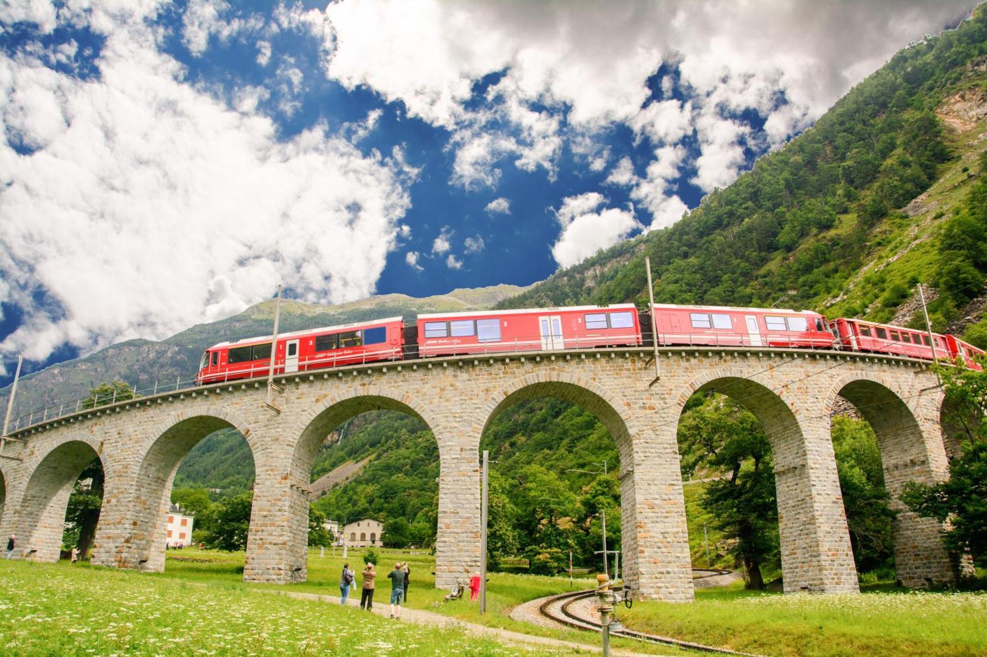 Bernina - Vicino Al Bernina Express